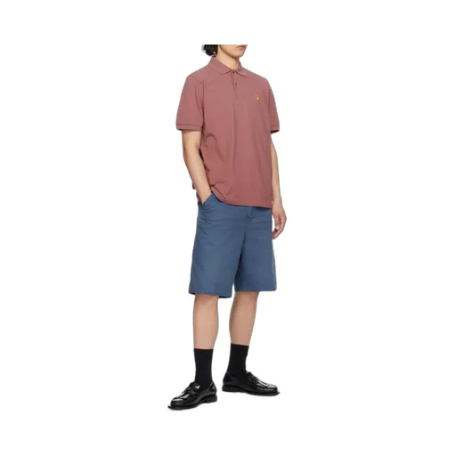 Single Knee Relaxed Straight Fit Shorts