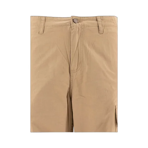 Regular Drawstring Hem Cargo Pants