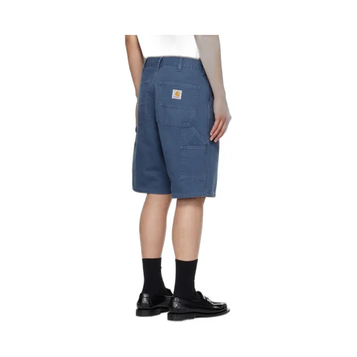 Single Knee Relaxed Straight Fit Shorts