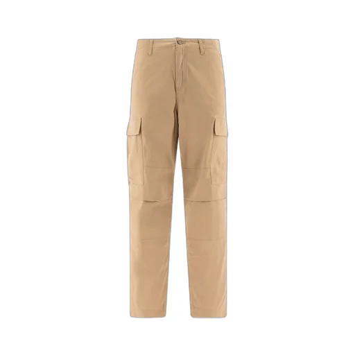 Regular Drawstring Hem Cargo Pants