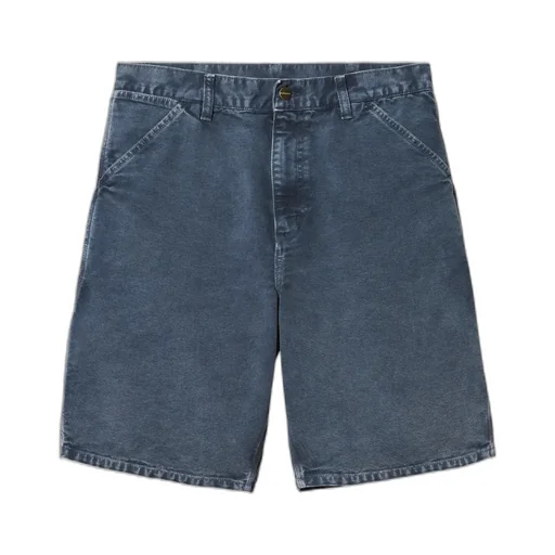 Single Knee Relaxed Straight Fit Shorts