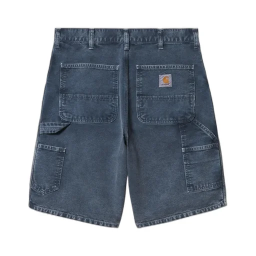 Single Knee Relaxed Straight Fit Shorts
