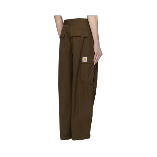 Jet Logo Patch Wide-Leg Cargo Trousers