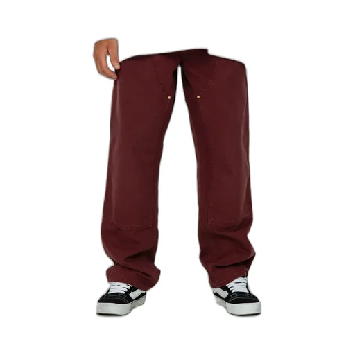 Belt-Loop Casual Pants