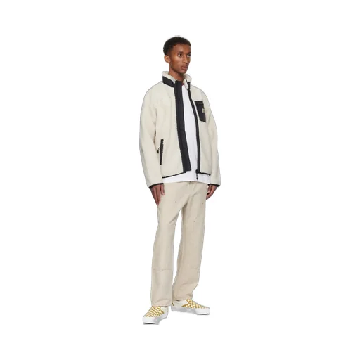 Walter Double Knee Logo-Patch Tapered Trousers