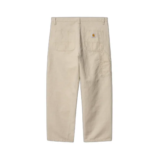 Walter Double Knee Logo-Patch Tapered Trousers