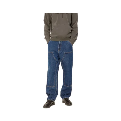 Multi-Pocket Denim Trousers