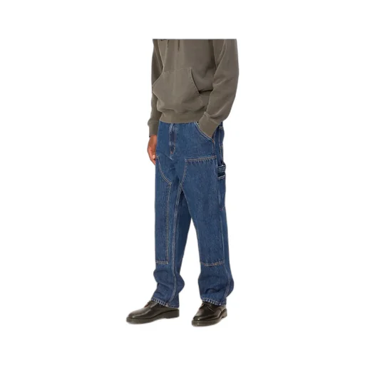 Multi-Pocket Denim Trousers