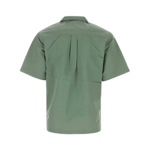 Evers Camp-Collar Ripstop Short-Sleeved Shirt