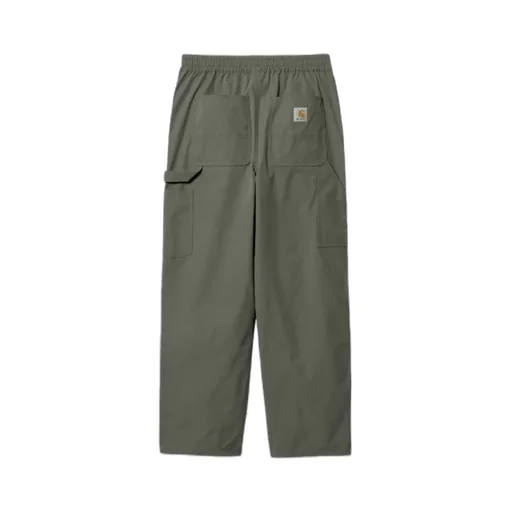 Logo-Patch Straight-Leg Trousers