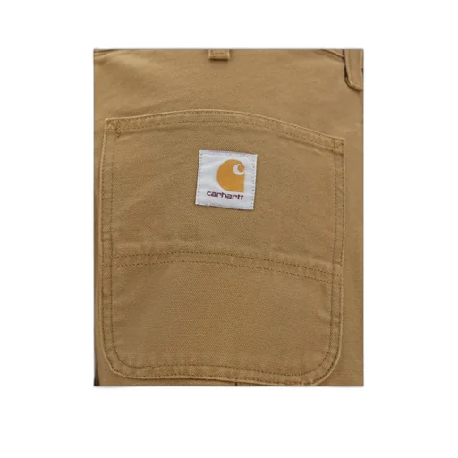 Double Knee Logo Patch Jeans
