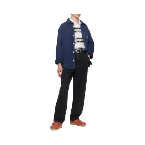 Logo-Patch Straight-Leg Jeans