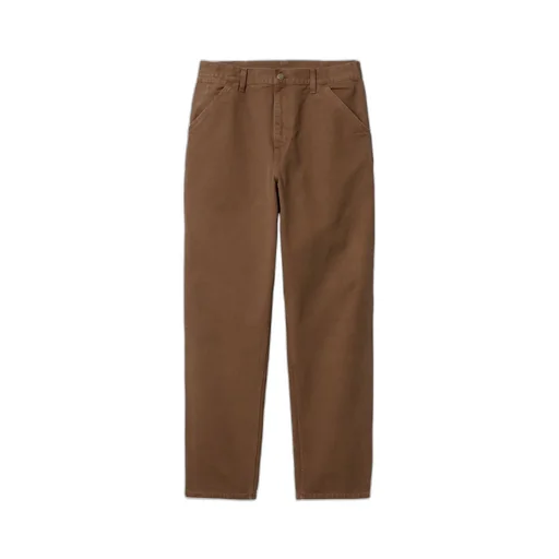 Logo-Patch Straight-Leg Trousers