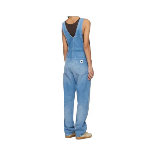 W' Orlean V-Back Denim Overalls