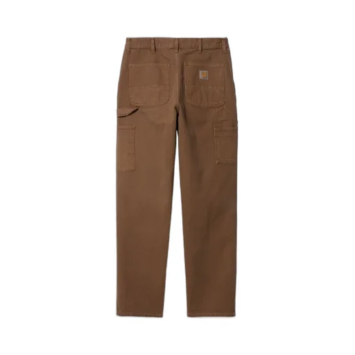 Logo-Patch Straight-Leg Trousers