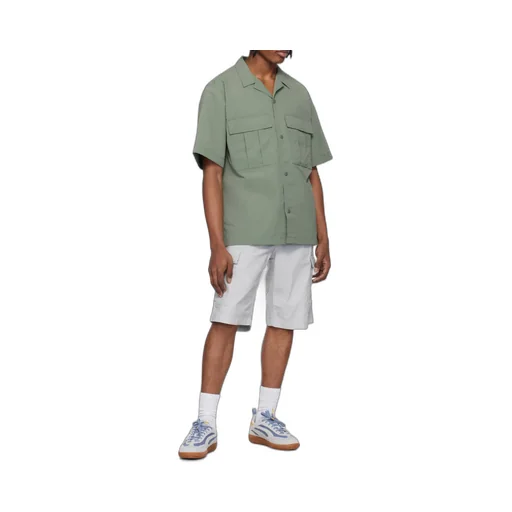 Evers Camp-Collar Ripstop Short-Sleeved Shirt
