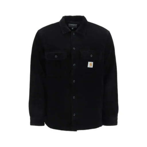 Whitsome Logo-Patch Shirt Jacket