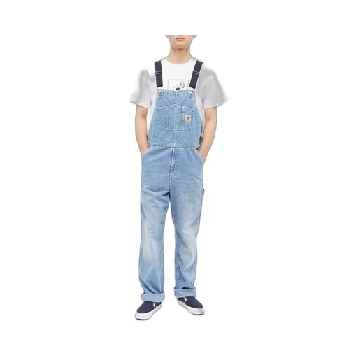 Logo Denim Overalls