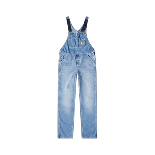 Logo Denim Overalls