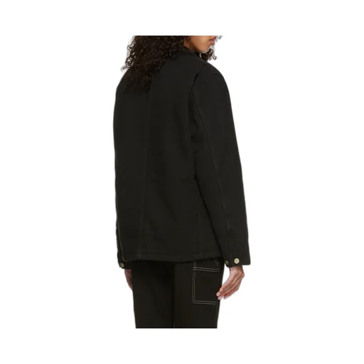 Logo-Patch Shirt Jacket