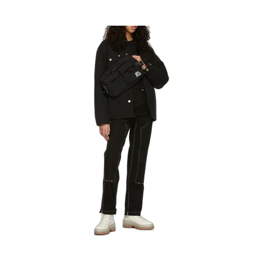 Logo-Patch Shirt Jacket