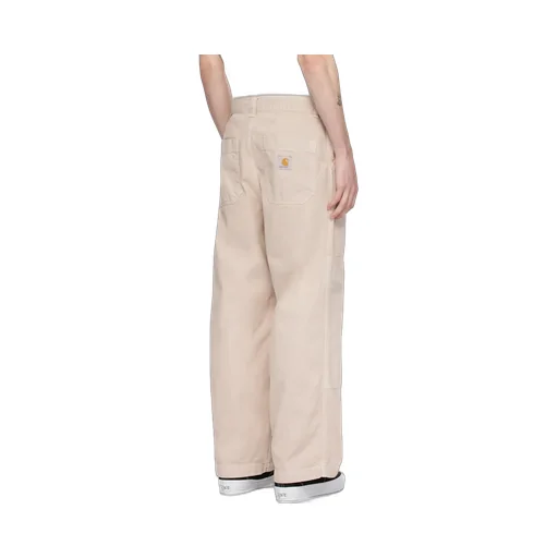 Logo Patch Wide Leg Jeans