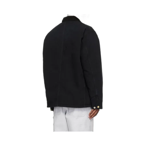Logo-Patch Shirt Jacket