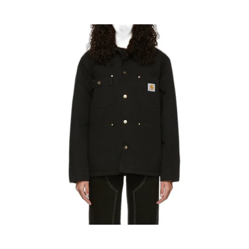 Logo-Patch Shirt Jacket