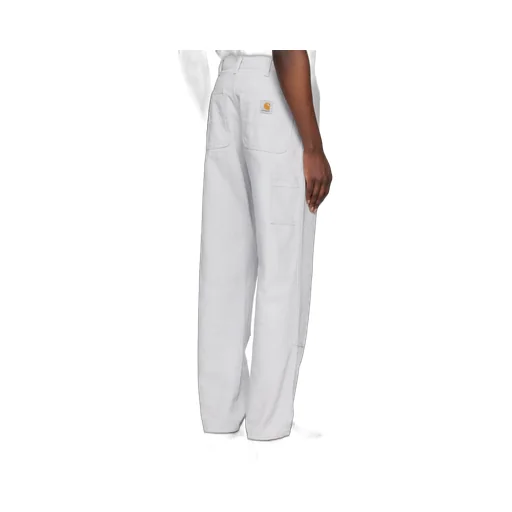 Double Knee Straight-Leg Trousers