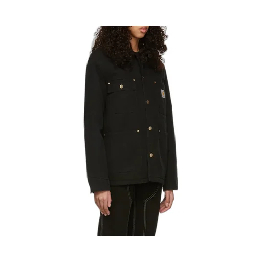 Logo-Patch Shirt Jacket