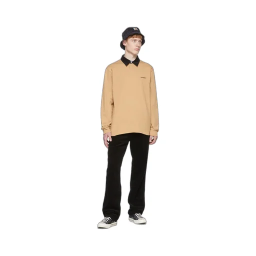 Single-Knee Corduroy Trousers