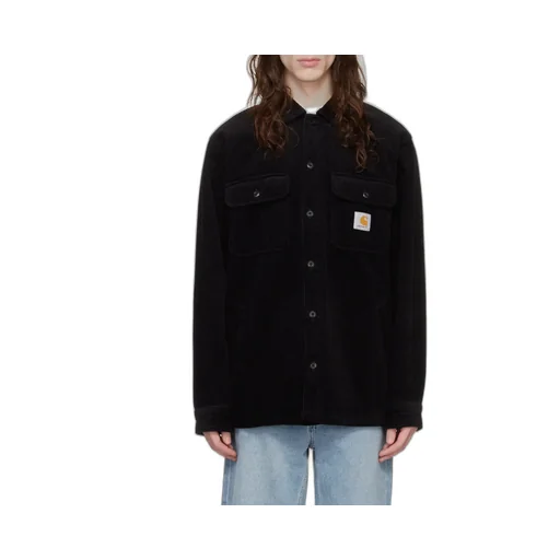 Whitsome Logo-Patch Shirt Jacket
