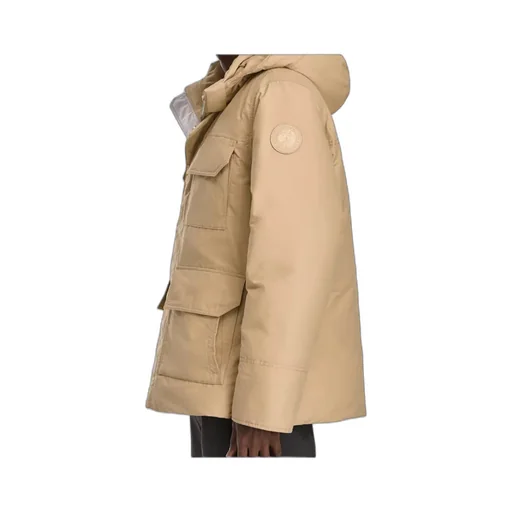 Hooded Pocketed Padded Jacket