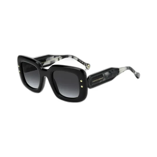 Rectangular Frame Full Rim Sunglasses
