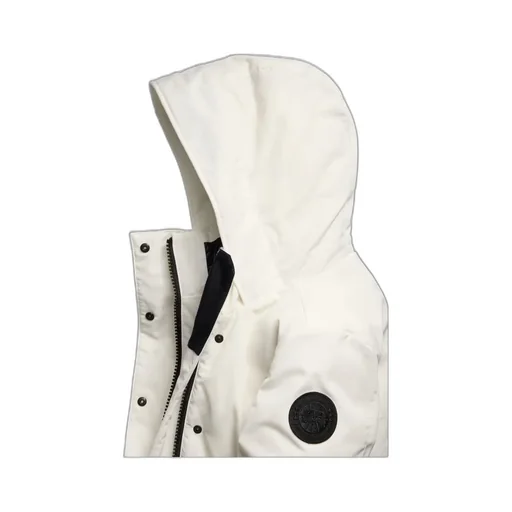 Logo Patch Hooded Jacket