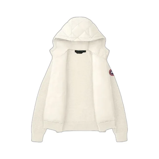 Hybridge Quilted Knit Hoodie
