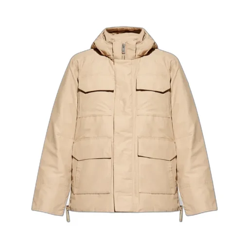 Hooded Pocketed Padded Jacket