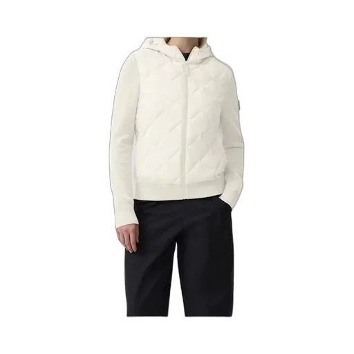 Hybridge Quilted Knit Hoodie