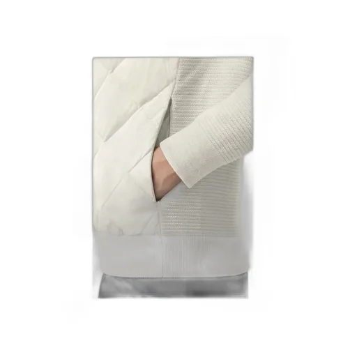 Hybridge Quilted Knit Hoodie