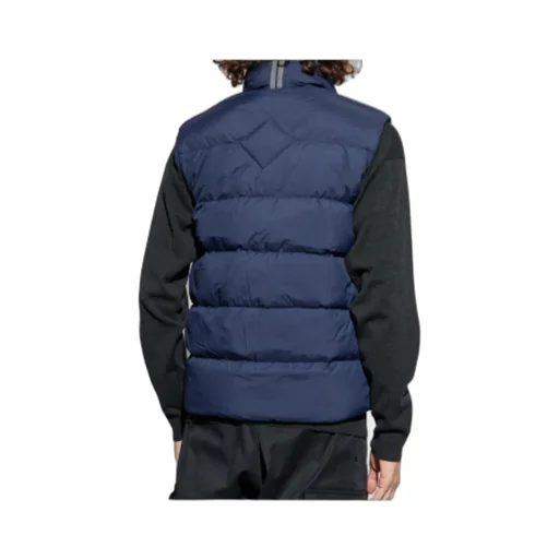 Quilted Logo-Patch Gilet