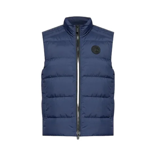 Quilted Logo-Patch Gilet