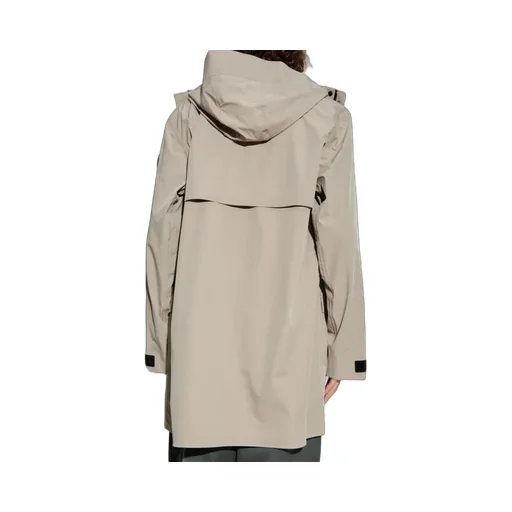 Logo-Patch Parka Coat