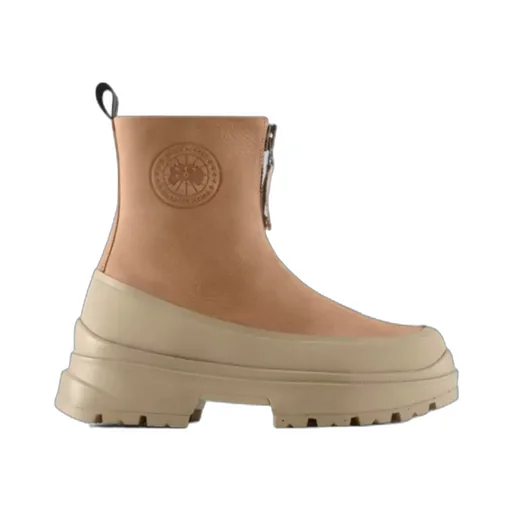 Zip-Detailed Boots