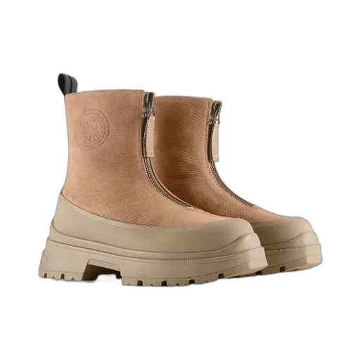 Zip-Detailed Boots