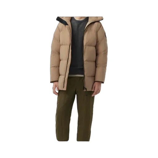 Long-Sleeved Down Jacket