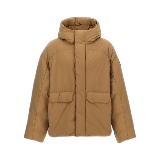 Long-Sleeved Down Jacket