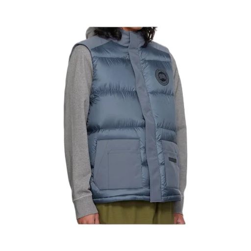 High-Necked Down Vest