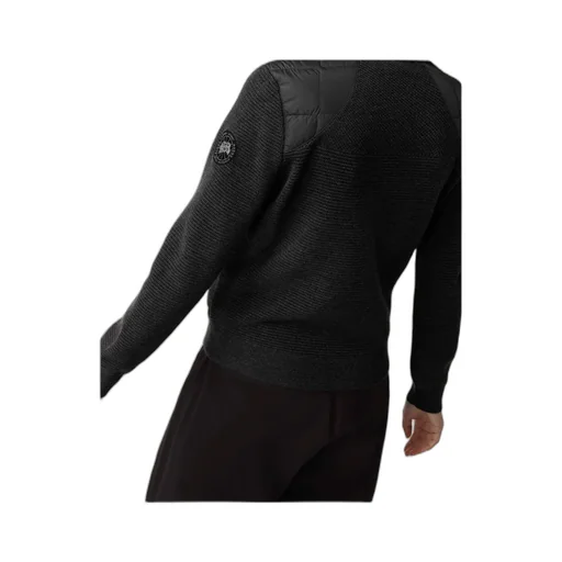 Hybridge Quilted Knit Hoodie