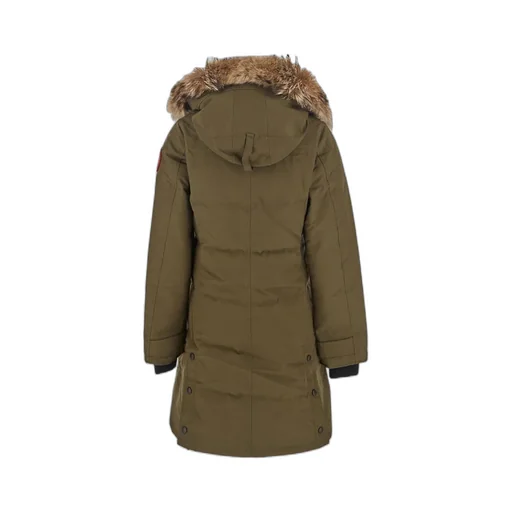 Logo Down Parka Coat
