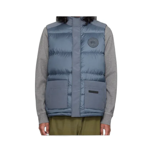 High-Necked Down Vest